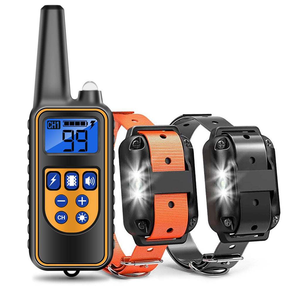 Remote Control Dog Training Collar with Vibration and Shock Modes