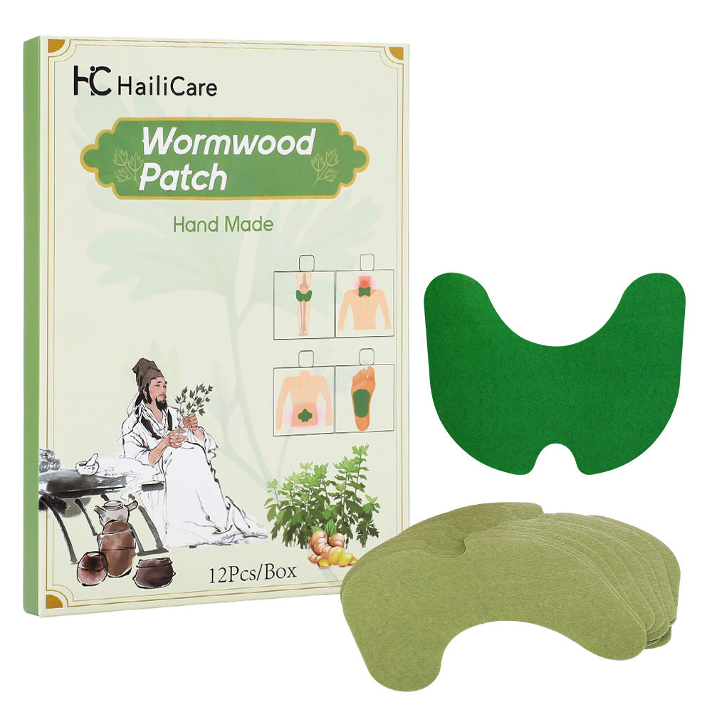 Mugwort Knee Lumbar Cervical Foot Patch Herbal Extract Continuous Warmth