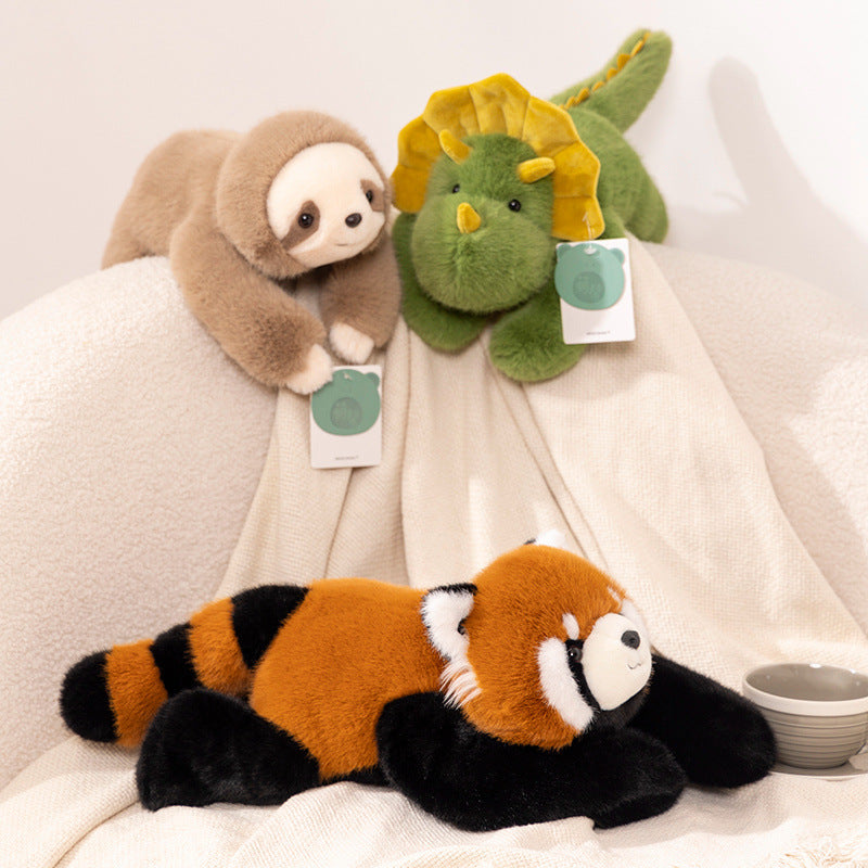Backpack Series of Soft and Cute Lying Animal Plush Toys