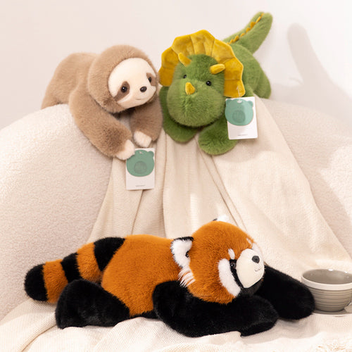 Backpack Series of Soft and Cute Lying Animal Plush Toys