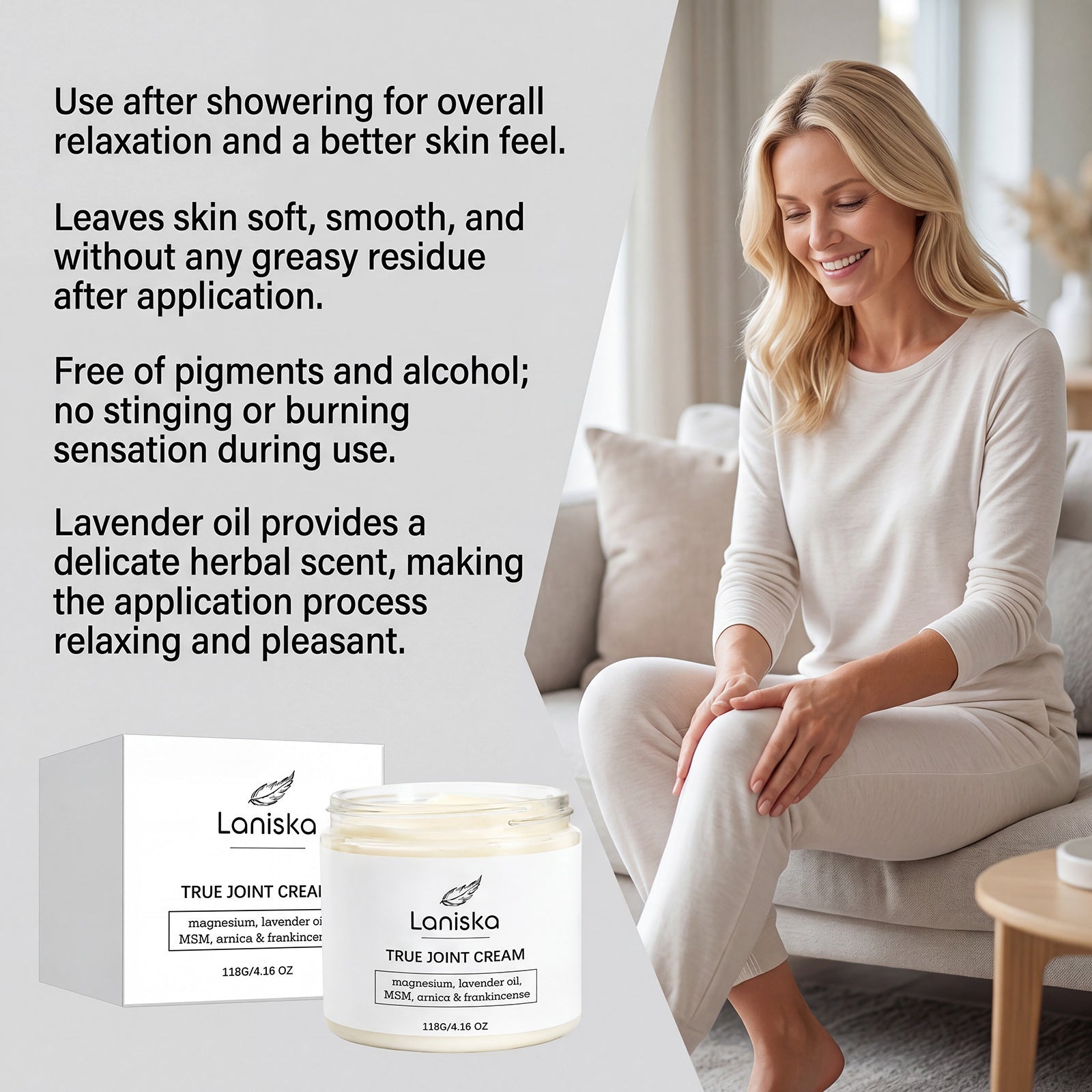 Joint Care Cream for Massage and Moisturizing