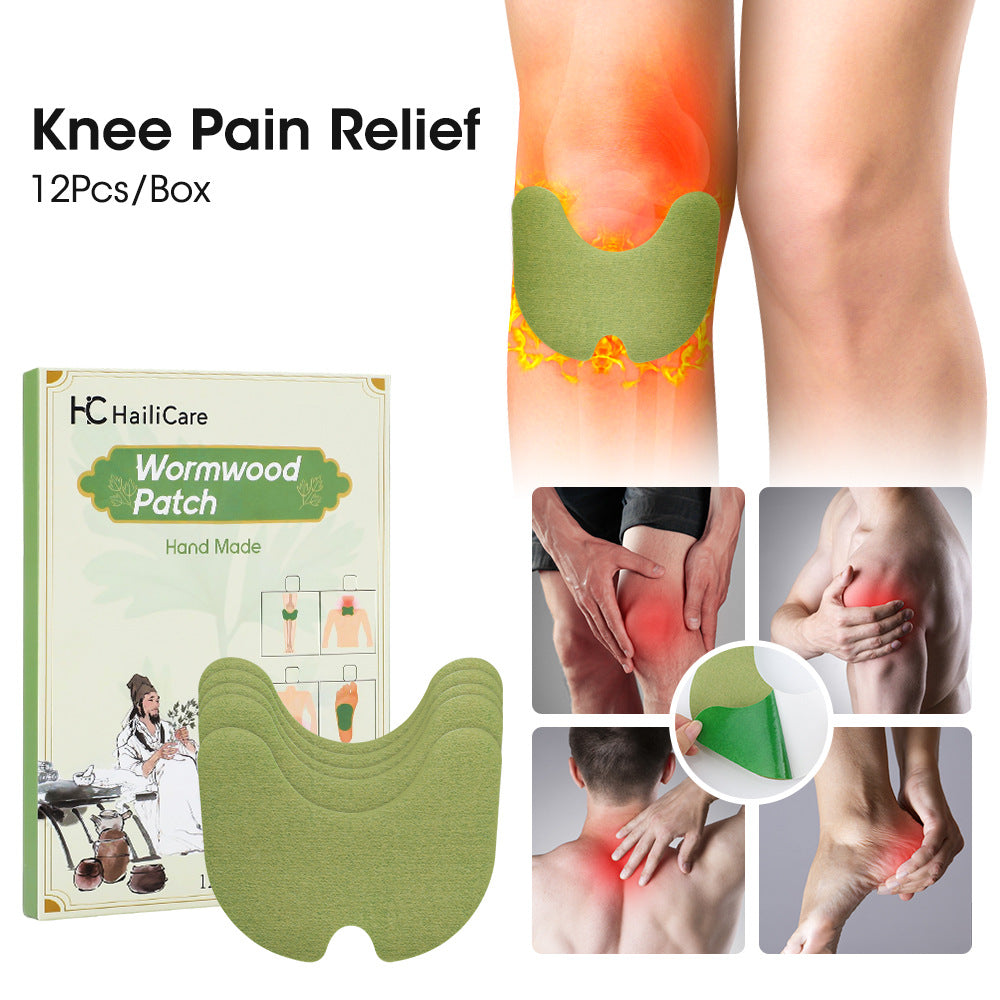 Mugwort Knee Lumbar Cervical Foot Patch Herbal Extract Continuous Warmth