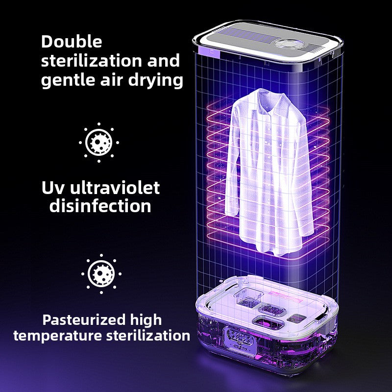 Foldable Steam Garment Dryer and Care Machine