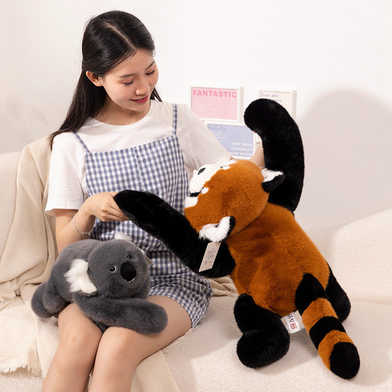 Backpack Series of Soft and Cute Lying Animal Plush Toys