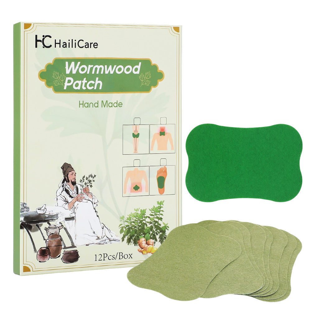 Mugwort Knee Lumbar Cervical Foot Patch Herbal Extract Continuous Warmth