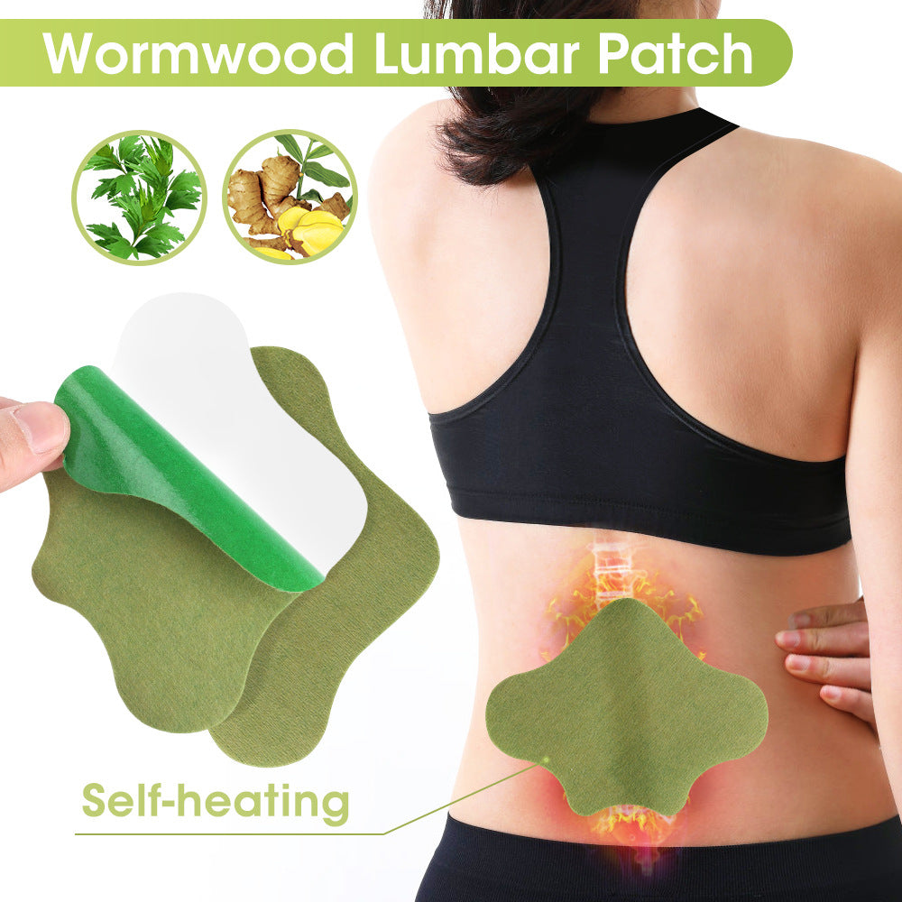 Mugwort Knee Lumbar Cervical Foot Patch Herbal Extract Continuous Warmth