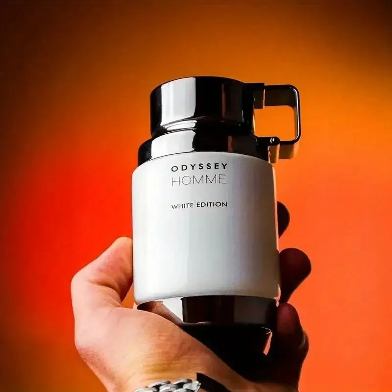 Odyssey Homme White Edition white limited edition men's perfume spray fresh wood tone, lasting fragrance, unique and advanced, suitable for any venue