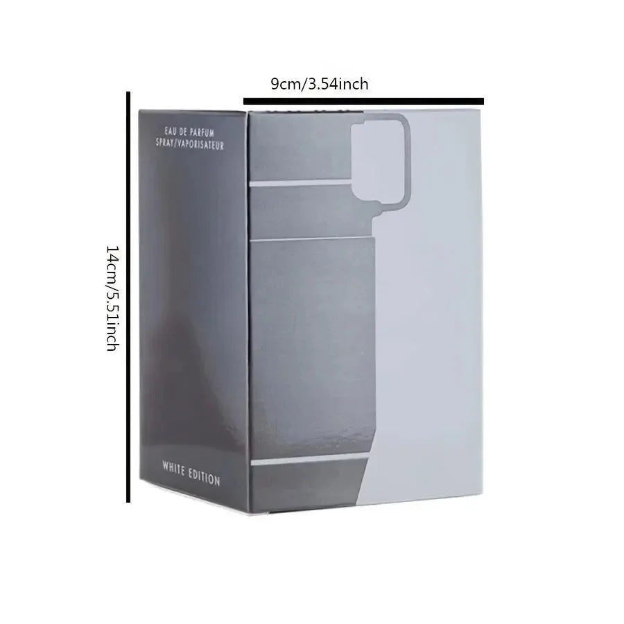 Odyssey Homme White Edition white limited edition men's perfume spray fresh wood tone, lasting fragrance, unique and advanced, suitable for any venue