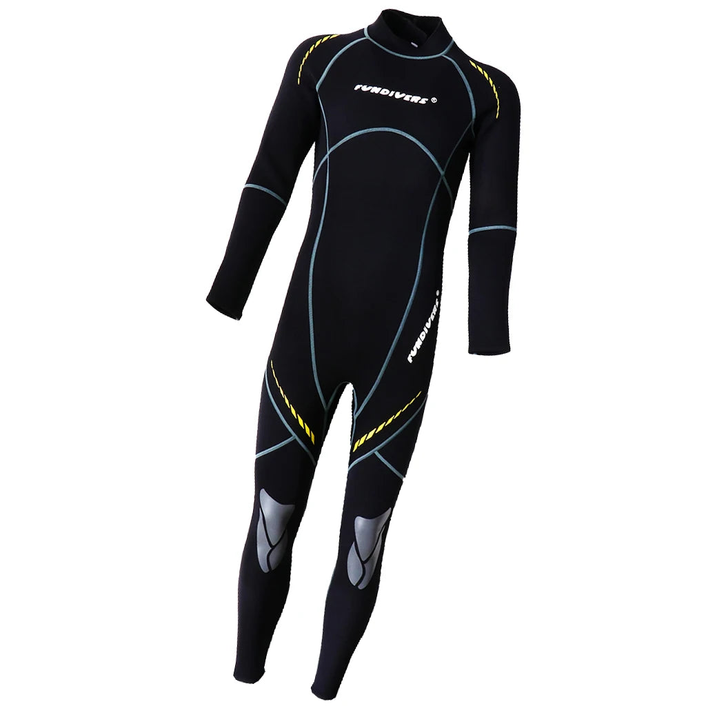 Premium Neoprene Wetsuit 3mm Men Scuba Diving Thermal Winter Warm Wetsuits Full Suit Swimming Surfing Kayaking Equipment Black