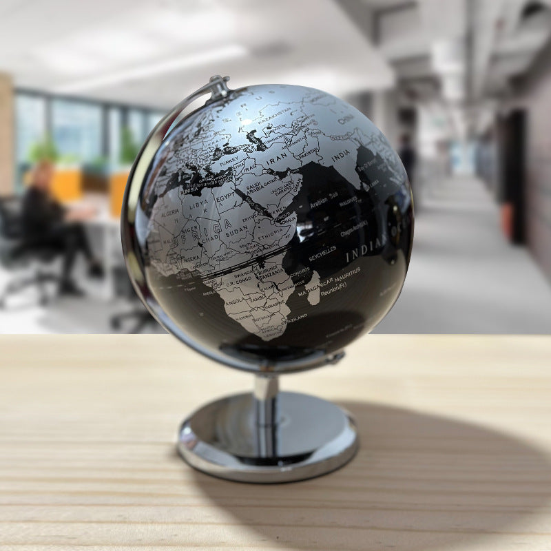 Full English European-Style Cross-Border E-Commerce Globe Dropshipping Desktop Ornament Satellite Office Crafts