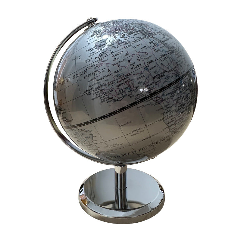 Full English European-Style Cross-Border E-Commerce Globe Dropshipping Desktop Ornament Satellite Office Crafts