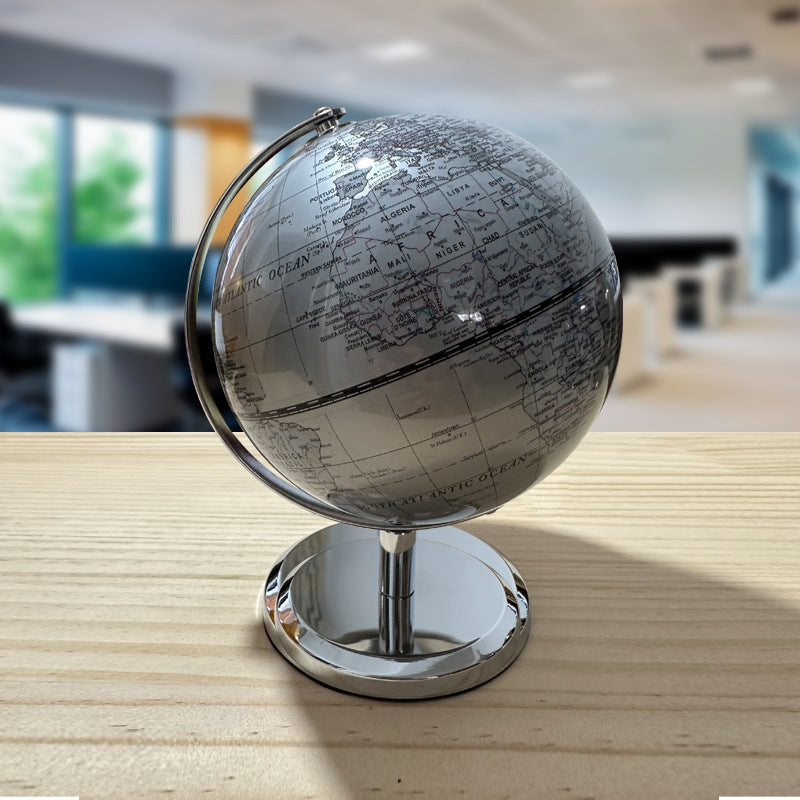 Full English European-Style Cross-Border E-Commerce Globe Dropshipping Desktop Ornament Satellite Office Crafts