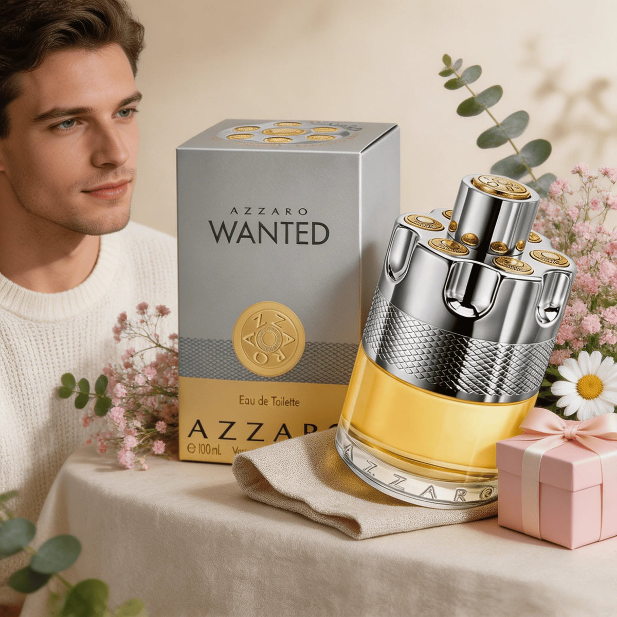 Azzaro Wanted Intense Unisex Fragrance, Hot Selling Eau De Parfum, Rich Warm Scent, Exceptionally Long Lasting Woody Perfume 100ml 3.4oz Chrome, Wanted, Chrome Extreme & More Deep Woody Spicy Warm Fragrance 100ml 3.4oz