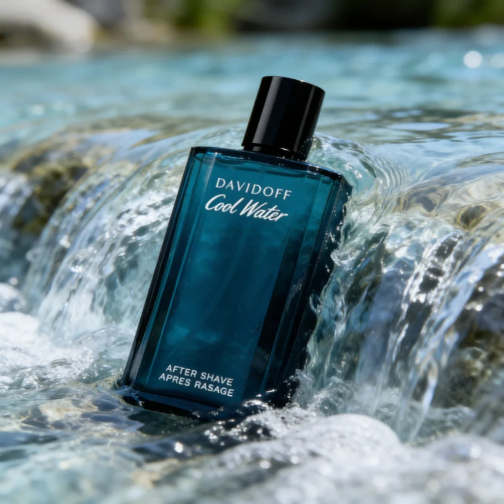 1Davidoff Cool Water Eau De Parfum Intense 4.2oz 125ml Ambery Men's Cologne with Notes of Green Mandarin, Coconut Water & Amber