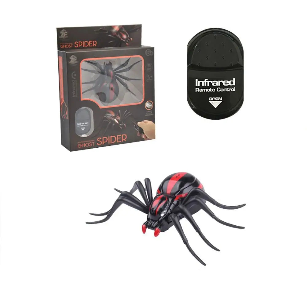 New Spider Prank RC Animals Fake Toys Infrared RC Toy Remote Control