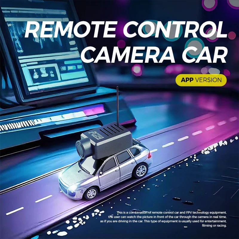 WLtoys 6401 Mini RC Cars 1:64 With Camera Wifi APP Control RC Mini Remote Control Camera Car For Toy Adults Gifts