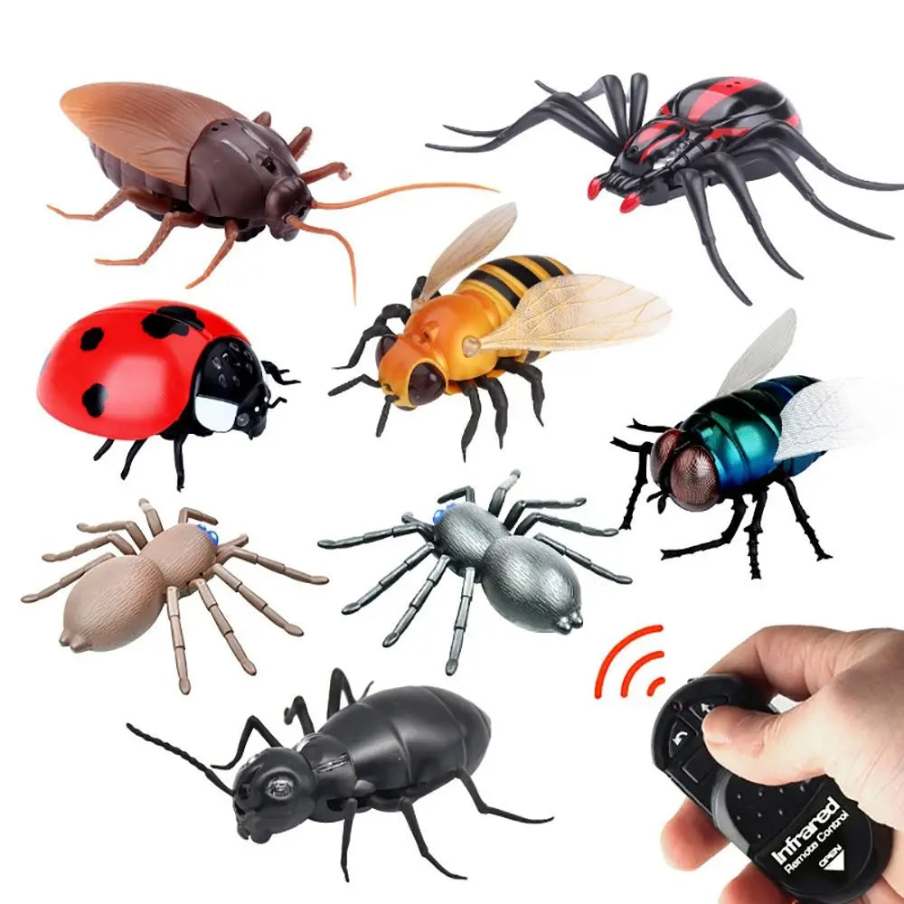 New Spider Prank RC Animals Fake Toys Infrared RC Toy Remote Control