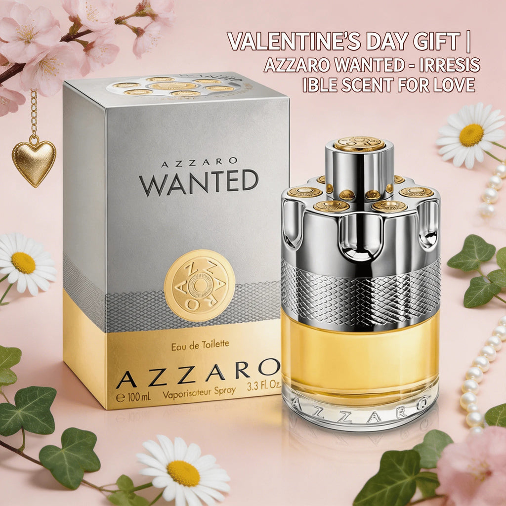 Azzaro Wanted Intense Unisex Fragrance, Hot Selling Eau De Parfum, Rich Warm Scent, Exceptionally Long Lasting Woody Perfume 100ml 3.4oz Chrome, Wanted, Chrome Extreme & More Deep Woody Spicy Warm Fragrance 100ml 3.4oz