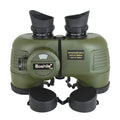 Profissional Telescope Boshile 7x50 Compass Binoculars Waterproof Floating HD Bak4 Powerful Nitrogen NavigatioHiking Hunting