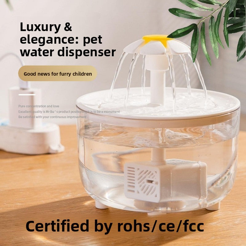 Automatic Pet Water Dispenser with Filtration System