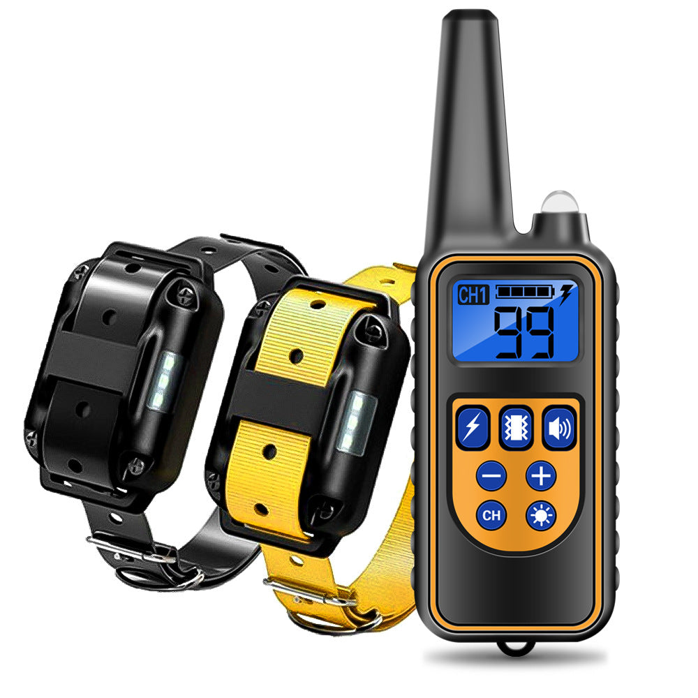 Remote Control Dog Training Collar with Vibration and Shock Modes