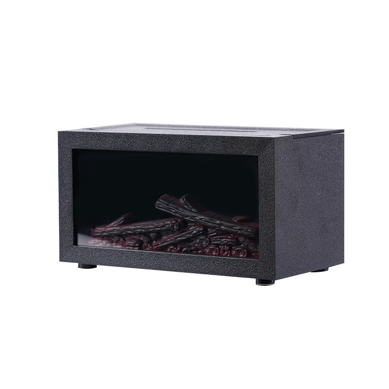 3D Flame Effect Ultrasonic Humidifier with Aromatherapy Function