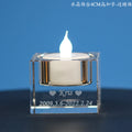 Crystal Candlestick Photo Holder Romantic Home Decor