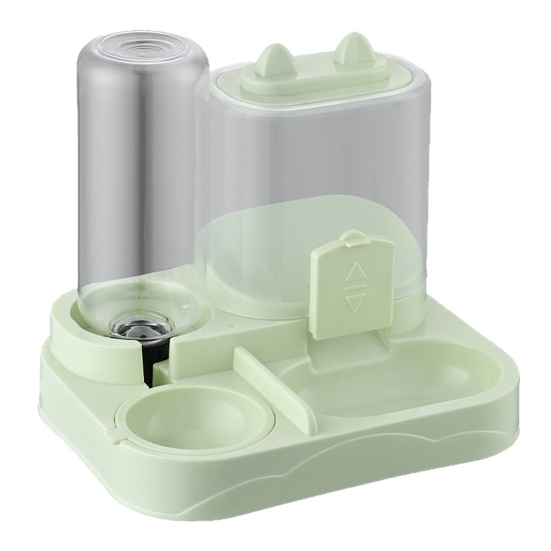 Automatic Pet Feeder Bowl with Water Dispenser