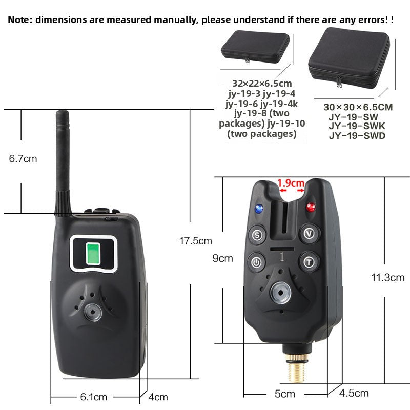 Wireless Fishing Bite Alarm Set