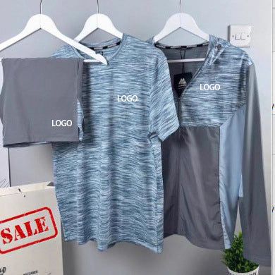 Casual Short Sleeve T-Shirt Set
